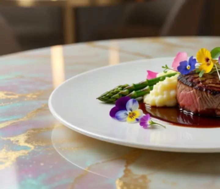 Prémiové gastronomické jedlo v reštaurácii Velmoorio